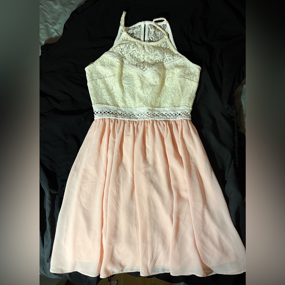 by & by Cream Lace Detail